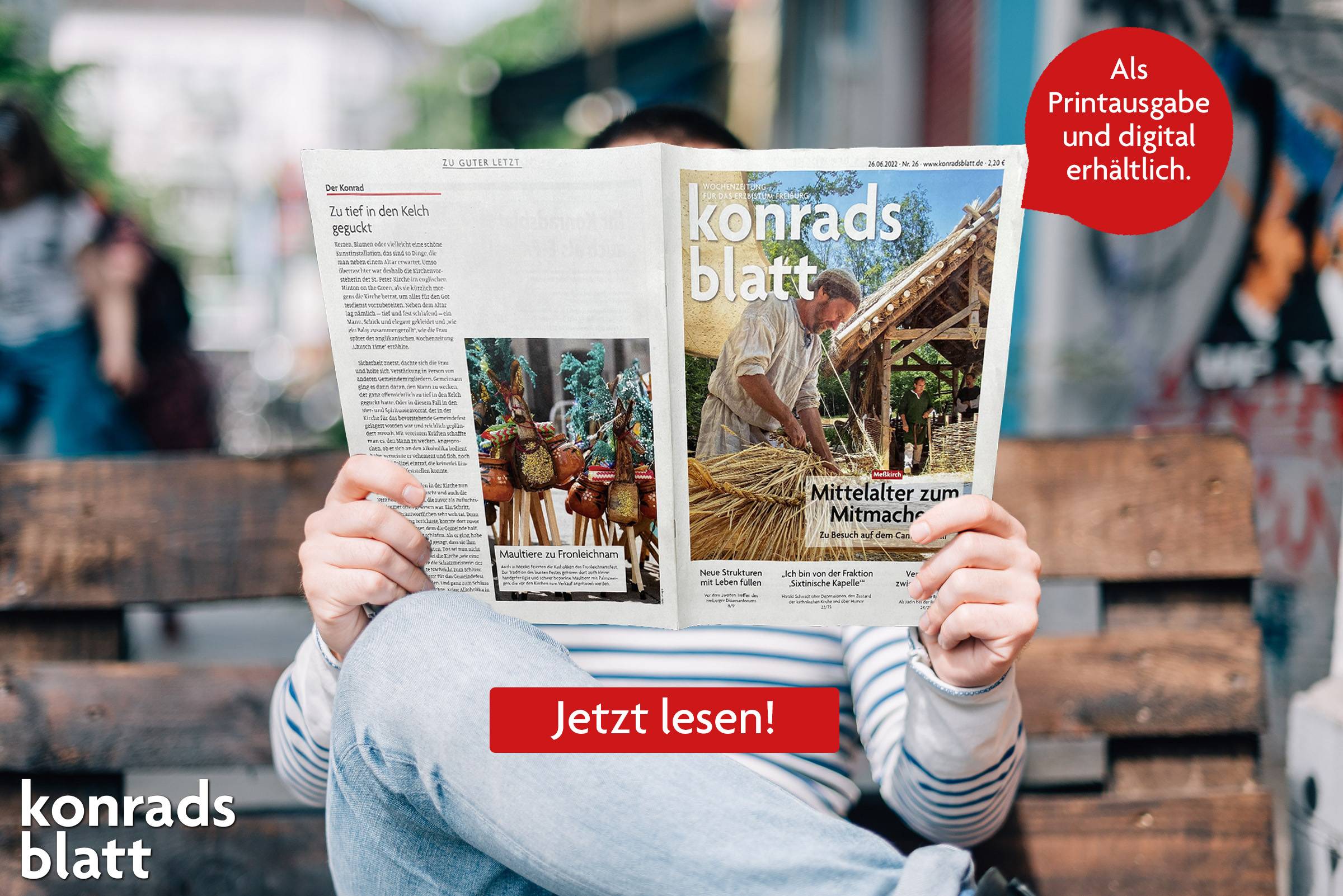 Konradsblatt – Lesen