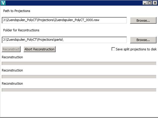 Rekonstruktionssoftware POLYREKO