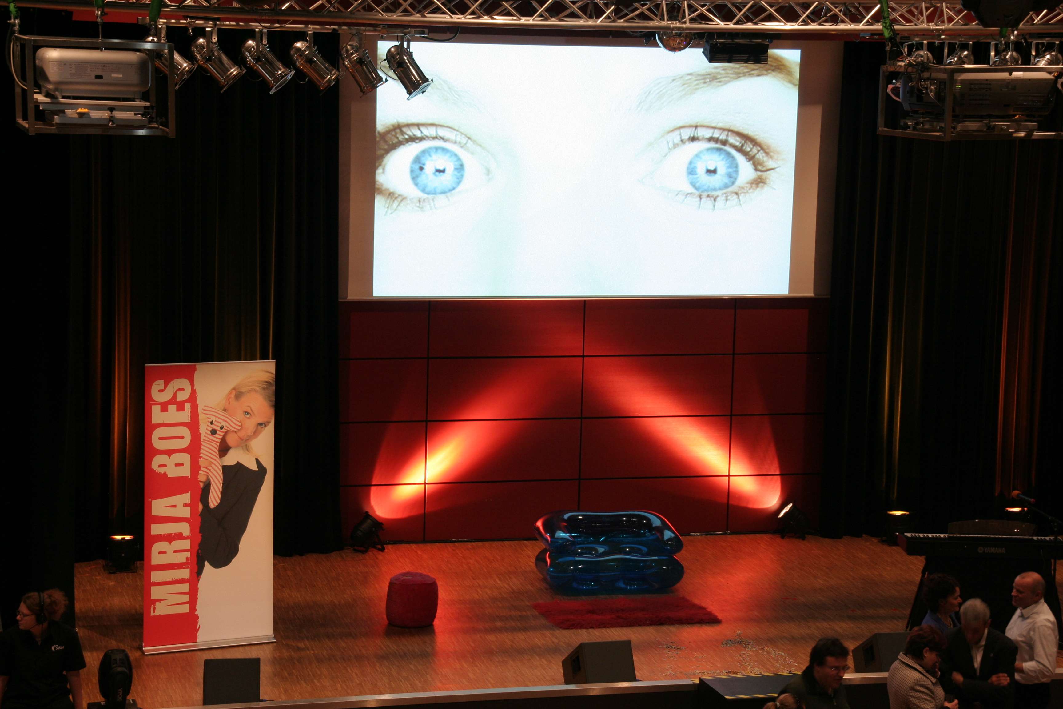 Showtechnik für Bühnenprogramm