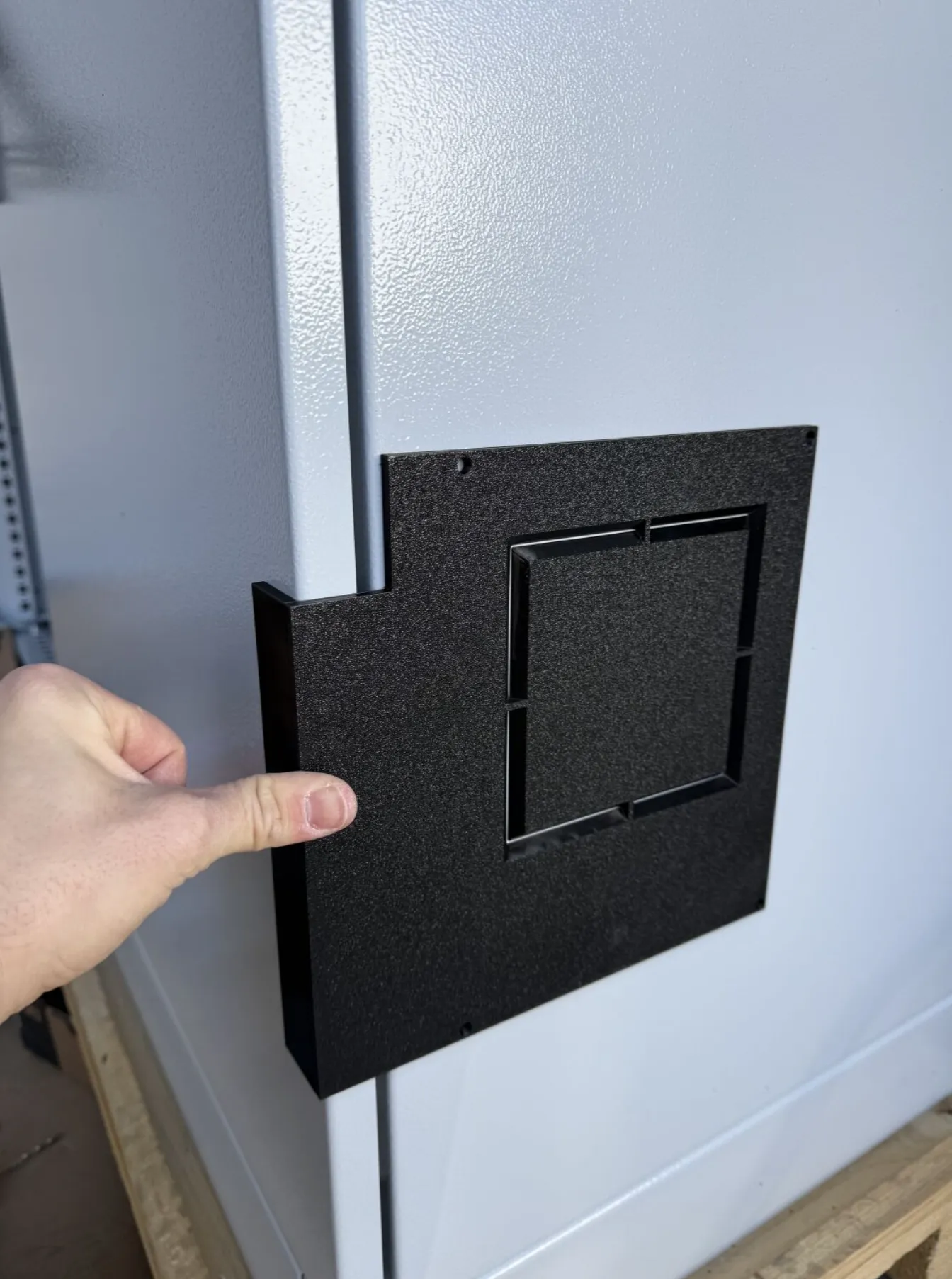 3D-Schablone Schaltschrankbau