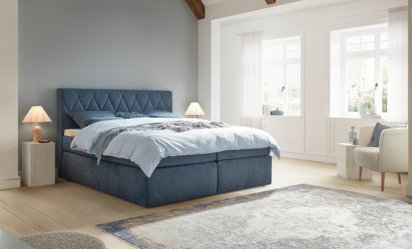 Bett Vogue, seitlich