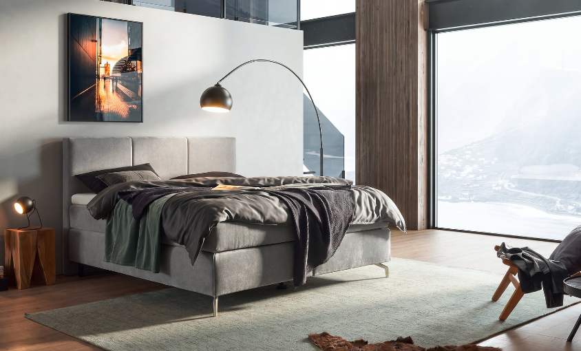 Bett Axis, seitlich
