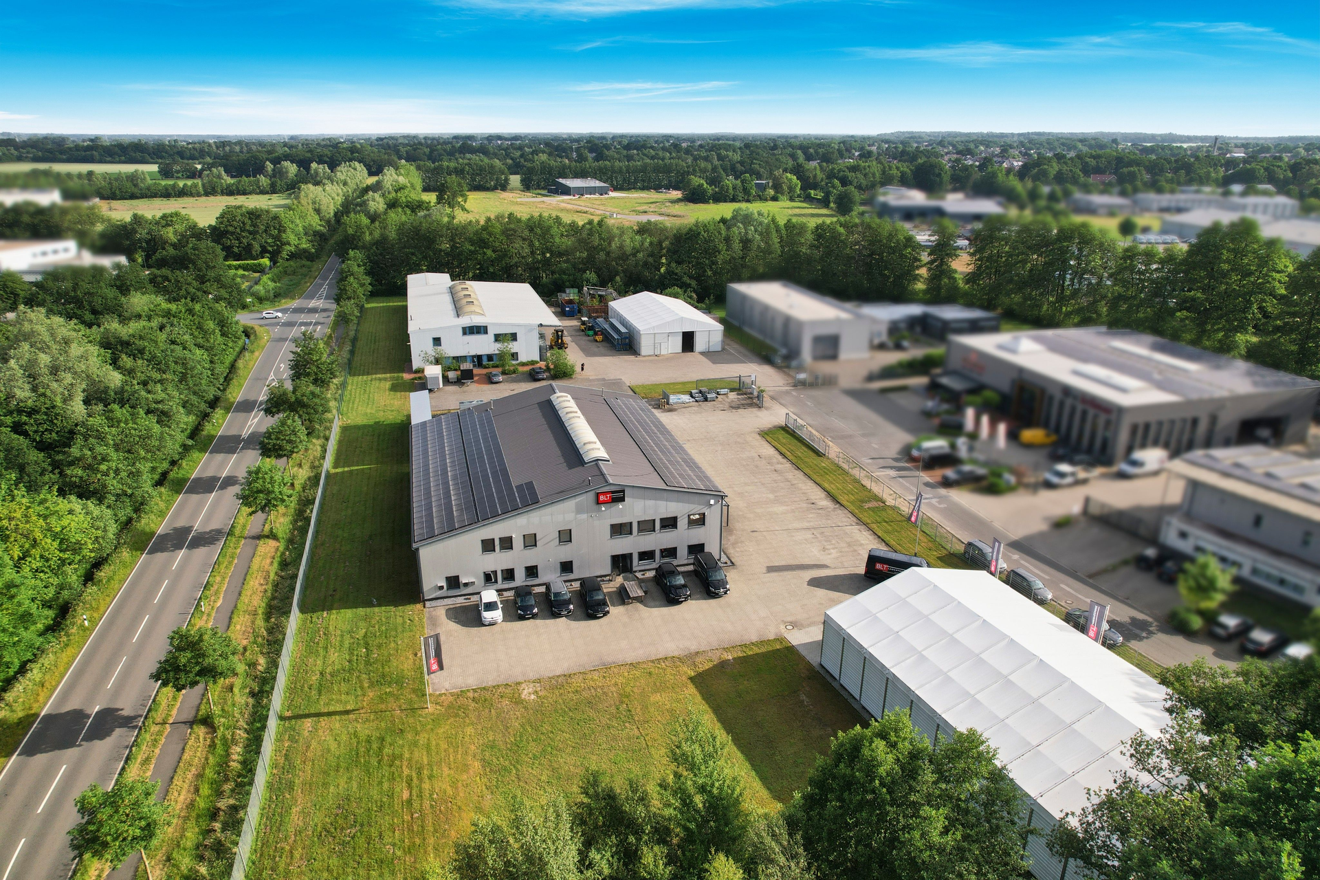 BLT Lagertechnik – Fertigung