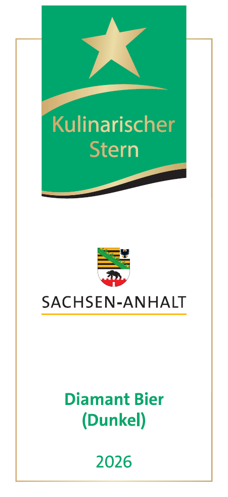 Kulinarischer Stern 2026 für das Diamant Bier (Dunkel)