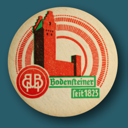 Bierdeckel der Brauerei Bodenstein