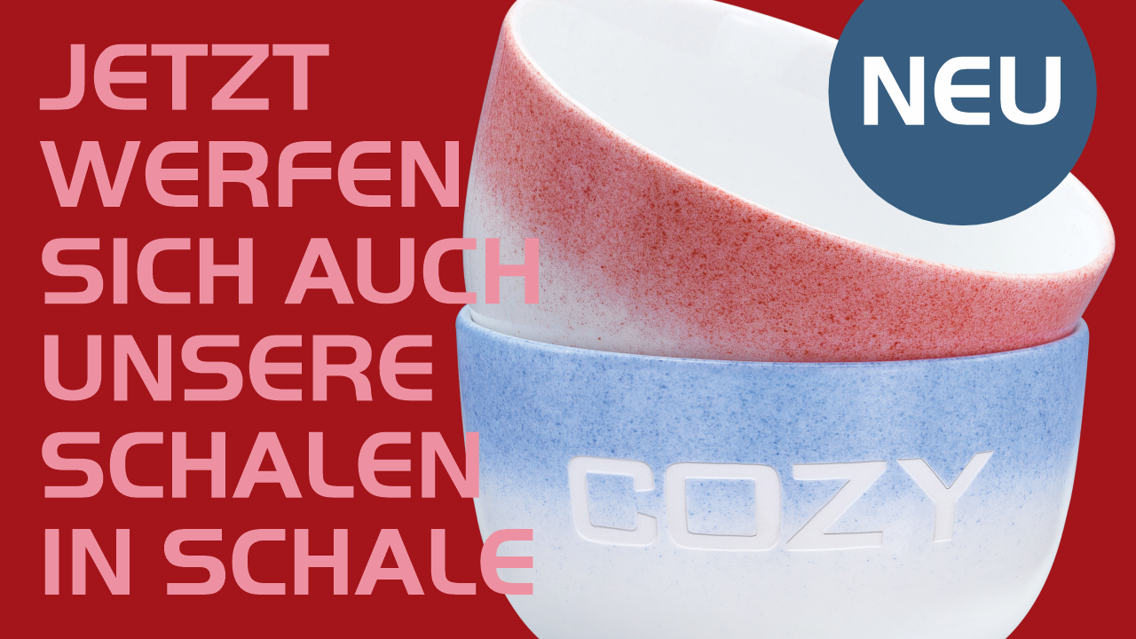 Schalen mit Retro-Spritzung und Gravur