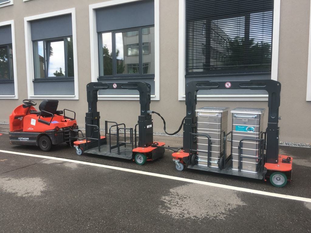 Kompakte Plattformanhänger