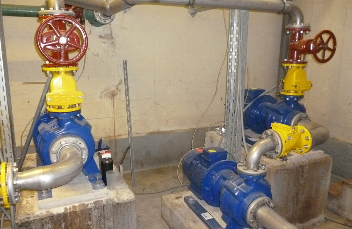 Washing System Installation