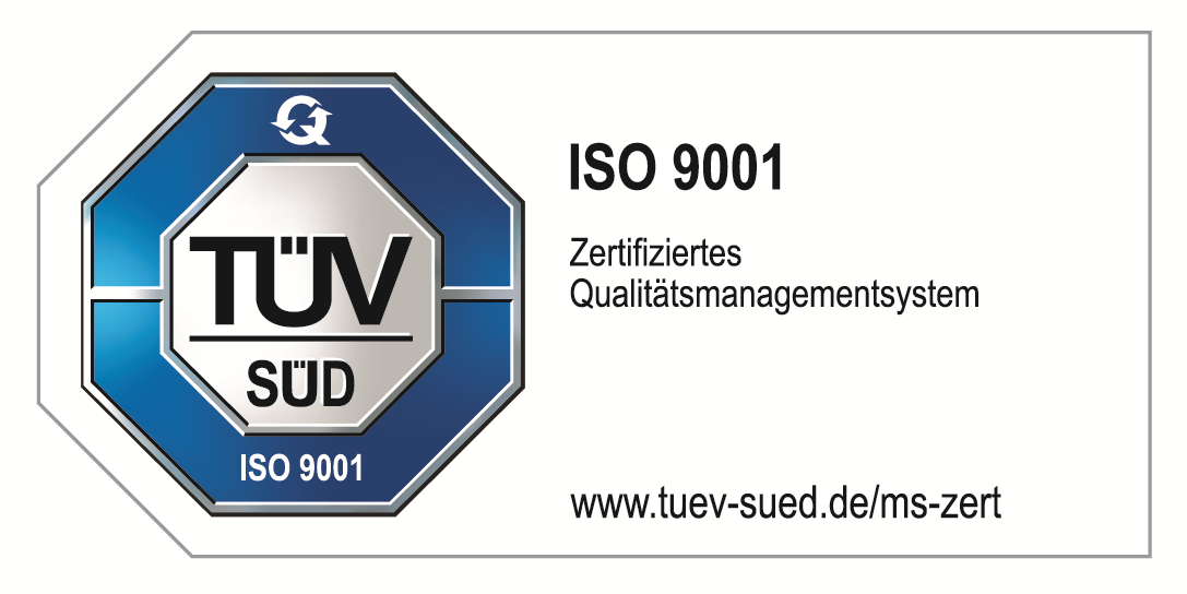 Zertifizierung nach DIN EN ISO 9001:2015
