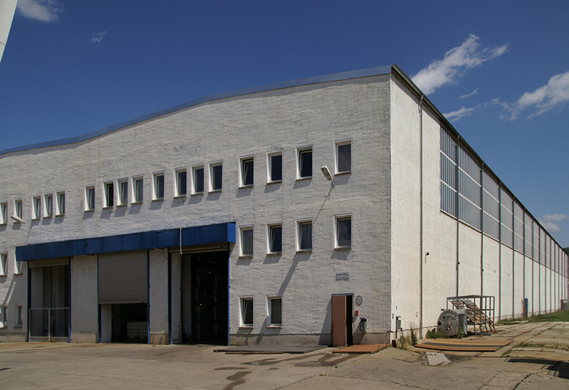 Start of production 2005 in Halle-Ammendorf