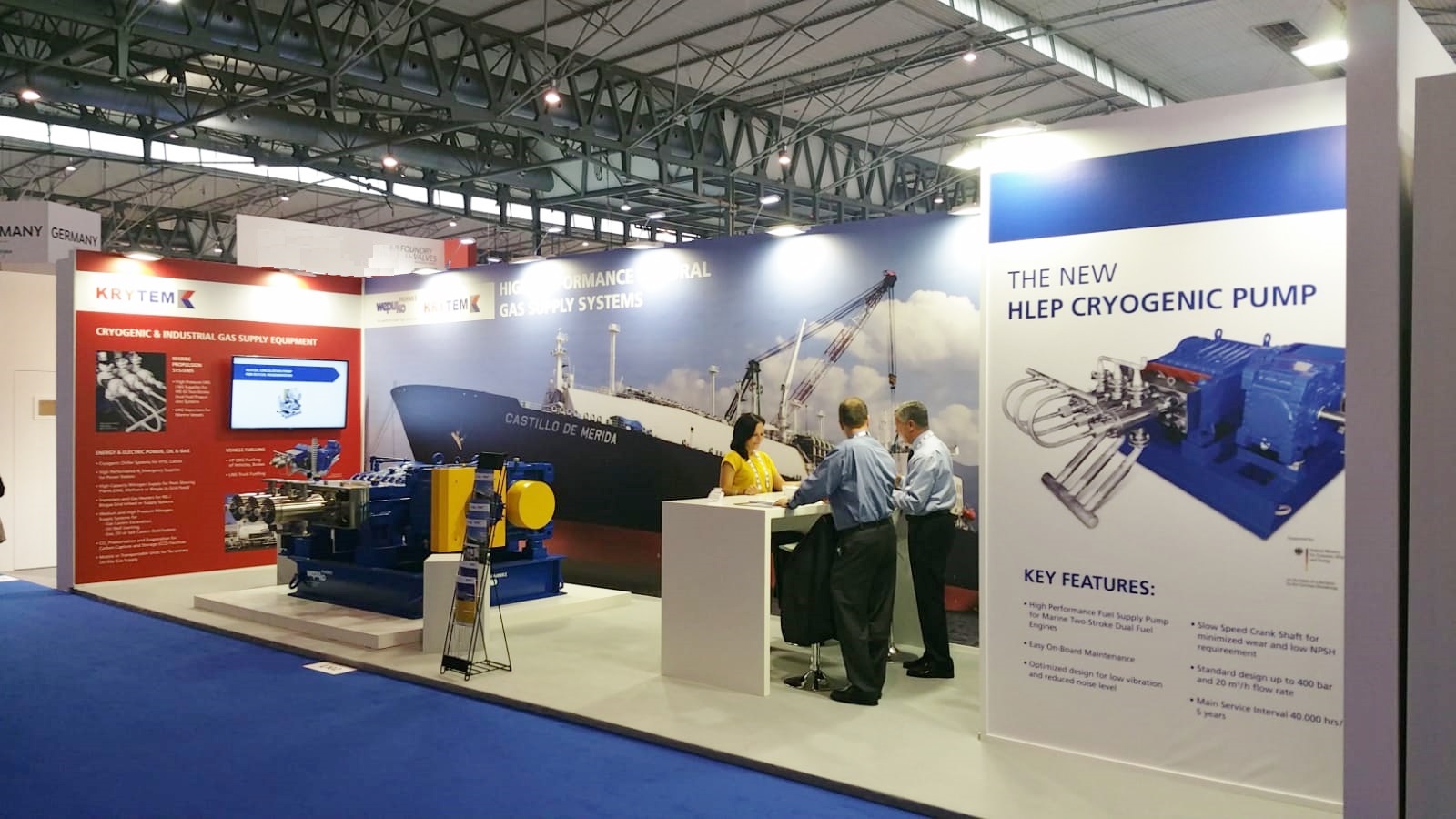 KRYTEM auf der Gastech 2018 in Barcelona
