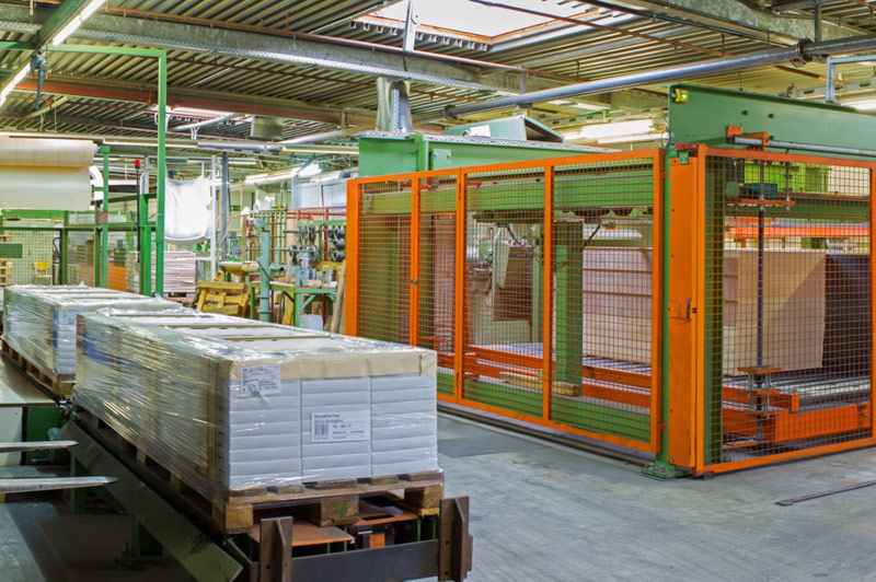 Blick in die Produktion