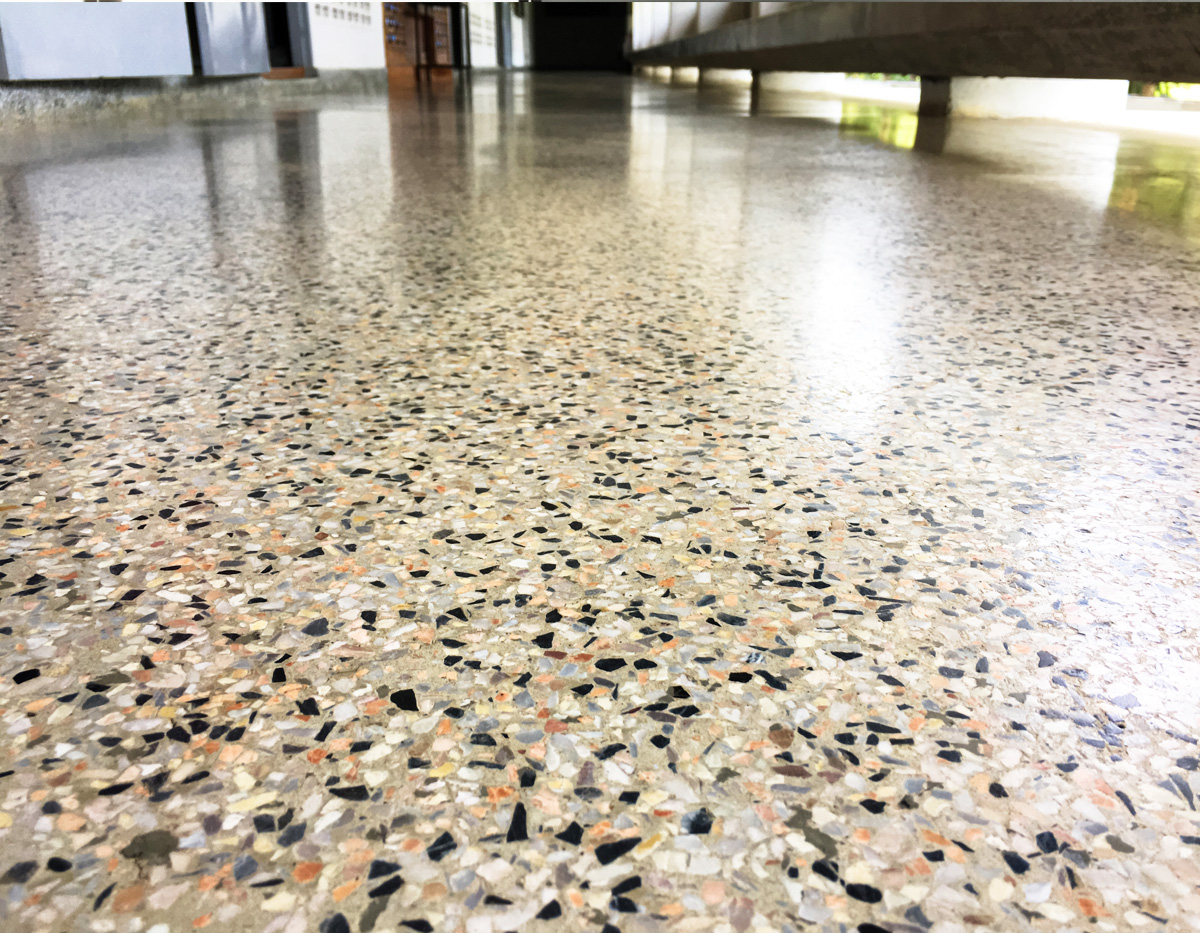 Terrazzo-Boden
