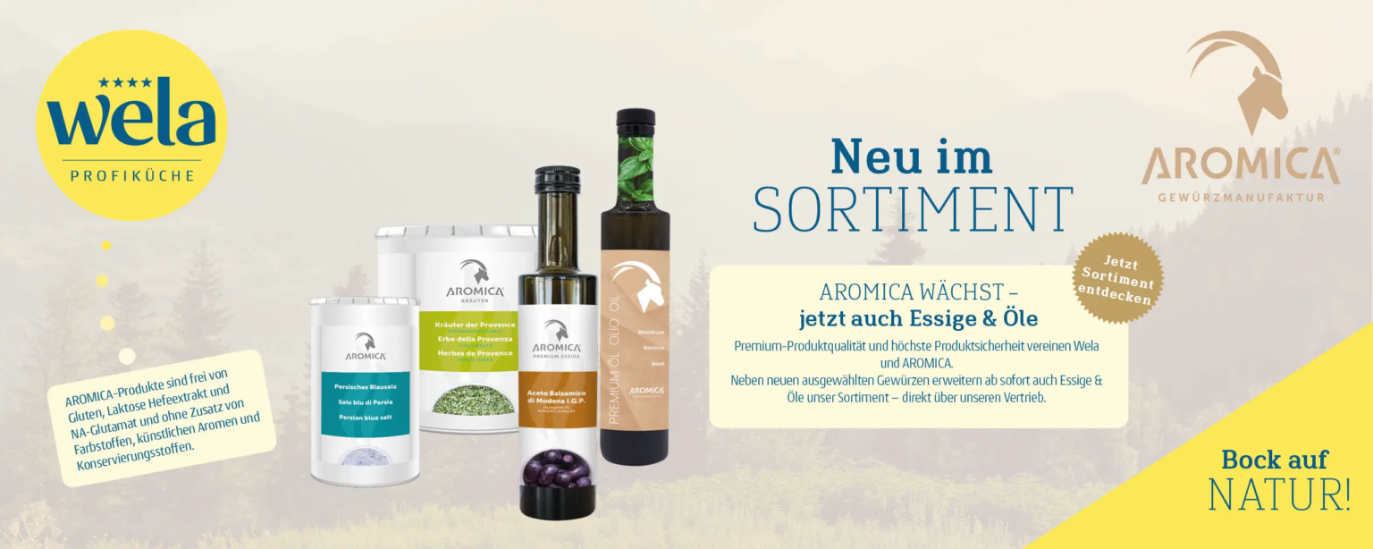 AROMICA-Sortiment