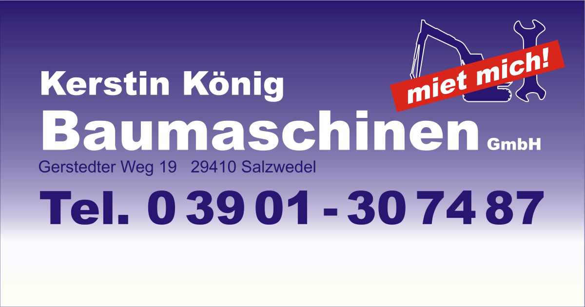 Kerstin König Baumaschinen Logo