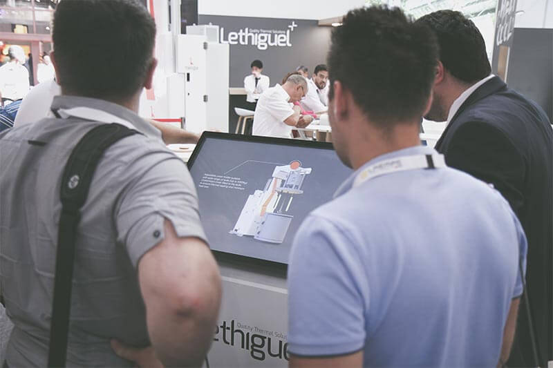 Lethiguel-Messestand auf der GIFA 2019