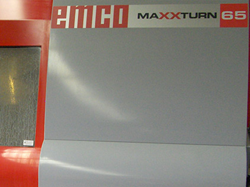 CNC-Drehmaschine im Maschinenpark