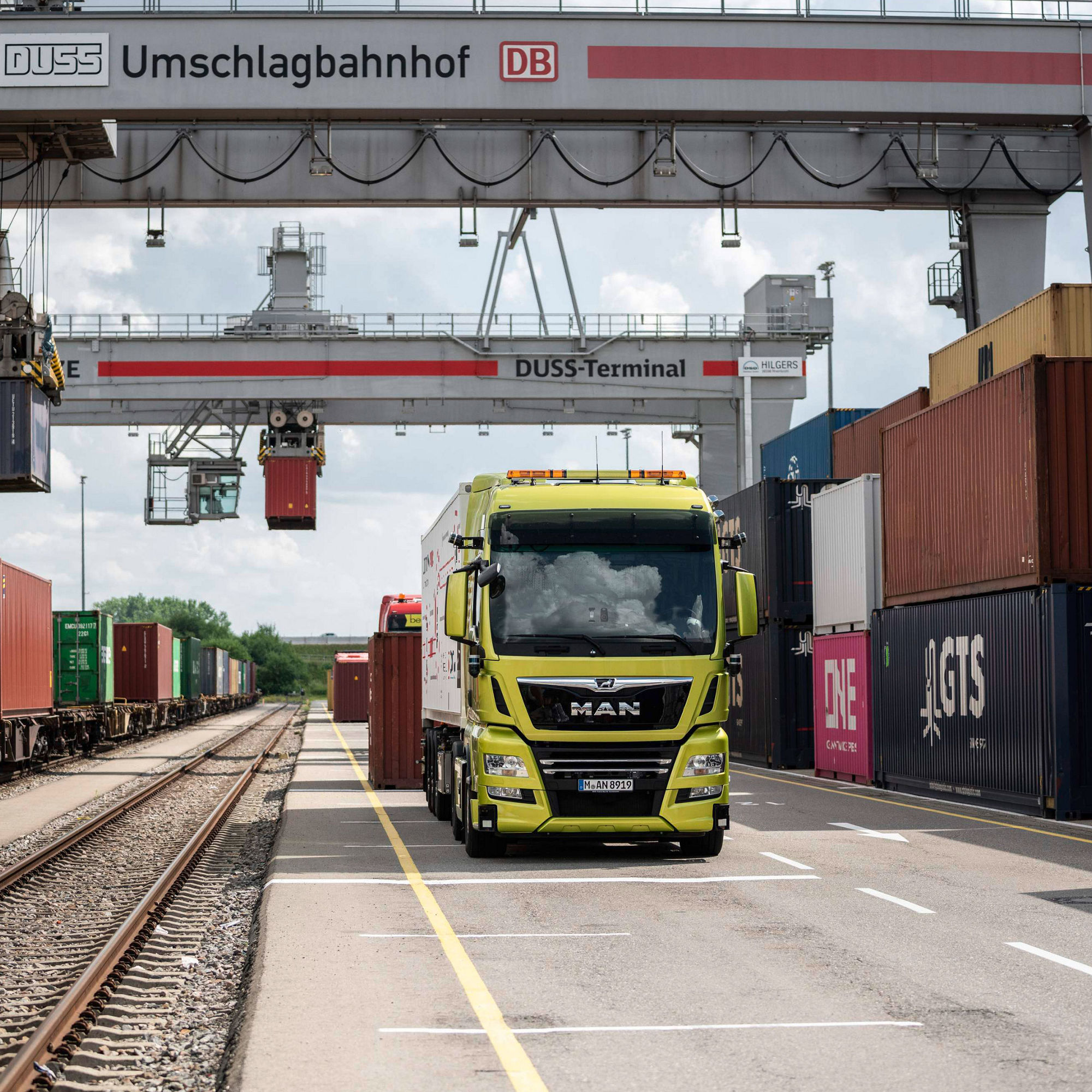 Autonomer MAN Lkw