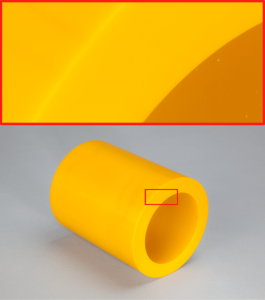 Slip ring seal made of H-PU 55 D