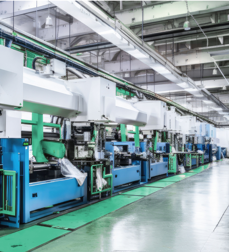 Automatisierte Fertigungsanlage für den Sondermaschinenbau