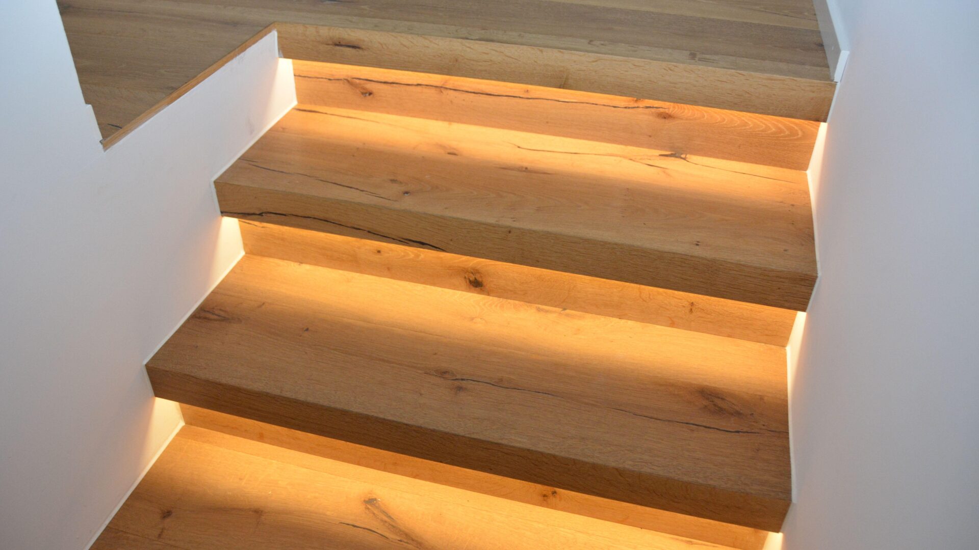 Parkett / Holztreppe