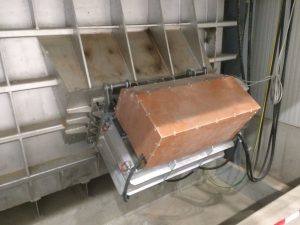 Induktor am Verzinkungsofen