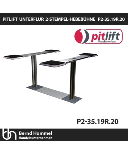 Unterflur-2-Stempel-Hebebühne Pitlift P2, 3,5 t