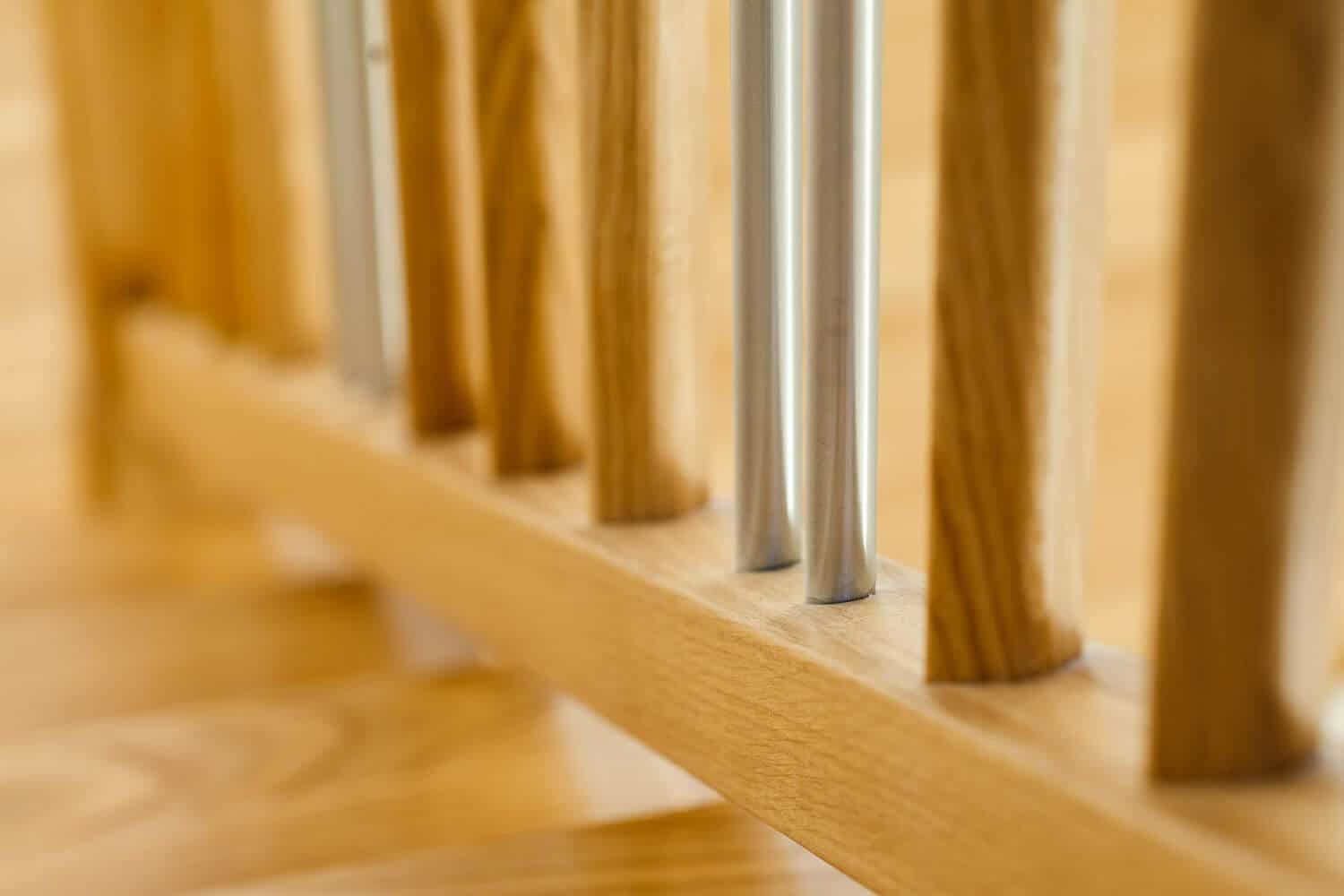 Holzgeländer