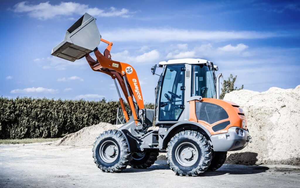 Weycor AR 480 S Schwenkradlader