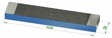 Diamant-Abrichtleiste Type DAL