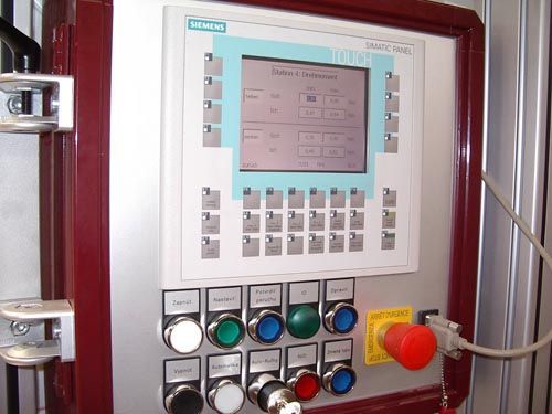 Siemens-Bedienfeld