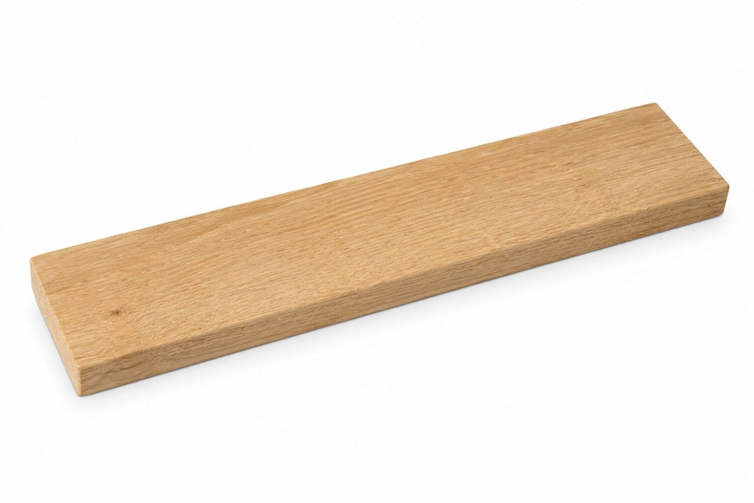 Wegweiserschild-Rohling Eichenholz (ca. 58 × 12 × 2,4 cm)