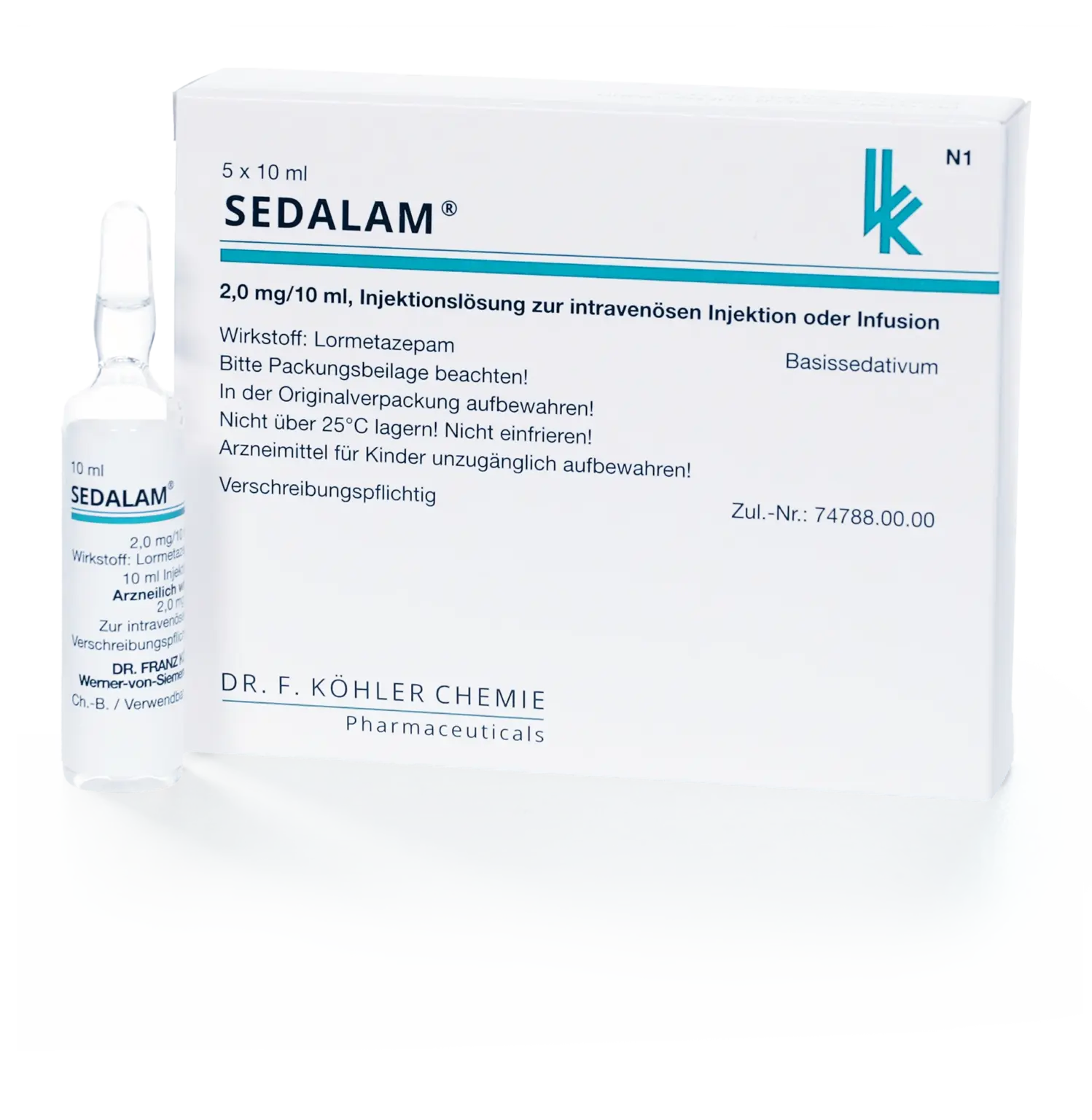 SEDALAM® (Lormetazepam i. v.)