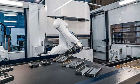 Automatisierte Produktion mit Robotertechnik