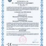 Zertifikat Lautsprecher WDW-2000
