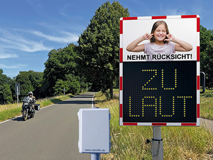 Lärmdisplay viaNRS
