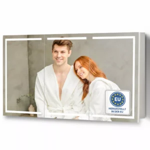Spiegelschrank Milano 120 mit umlaufender LED-Beleuchtung
