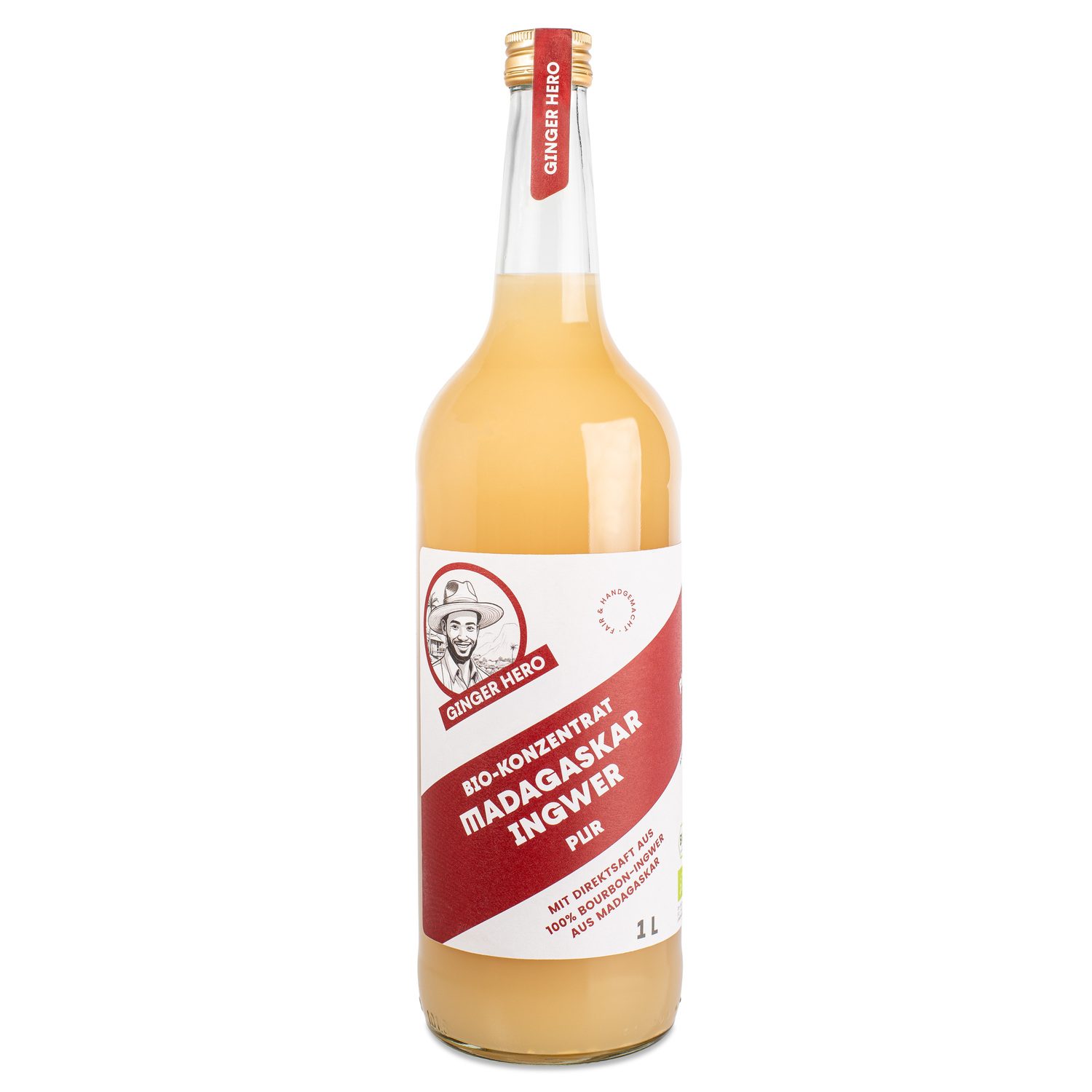 Bio Ingwersaft MADAGASKAR (Bourbon-Ingwer)