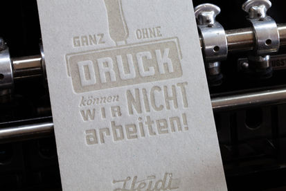 Heidi & Friends – Fertigung