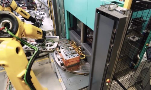 Tyre Pressure Sensor Injection Moulding Cell