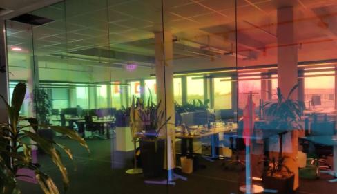 Dichroitische Glasdesignfolie