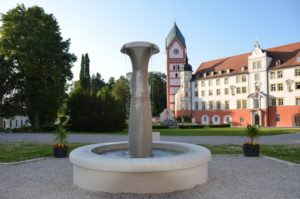 Brunnen im Kloster Scheyern