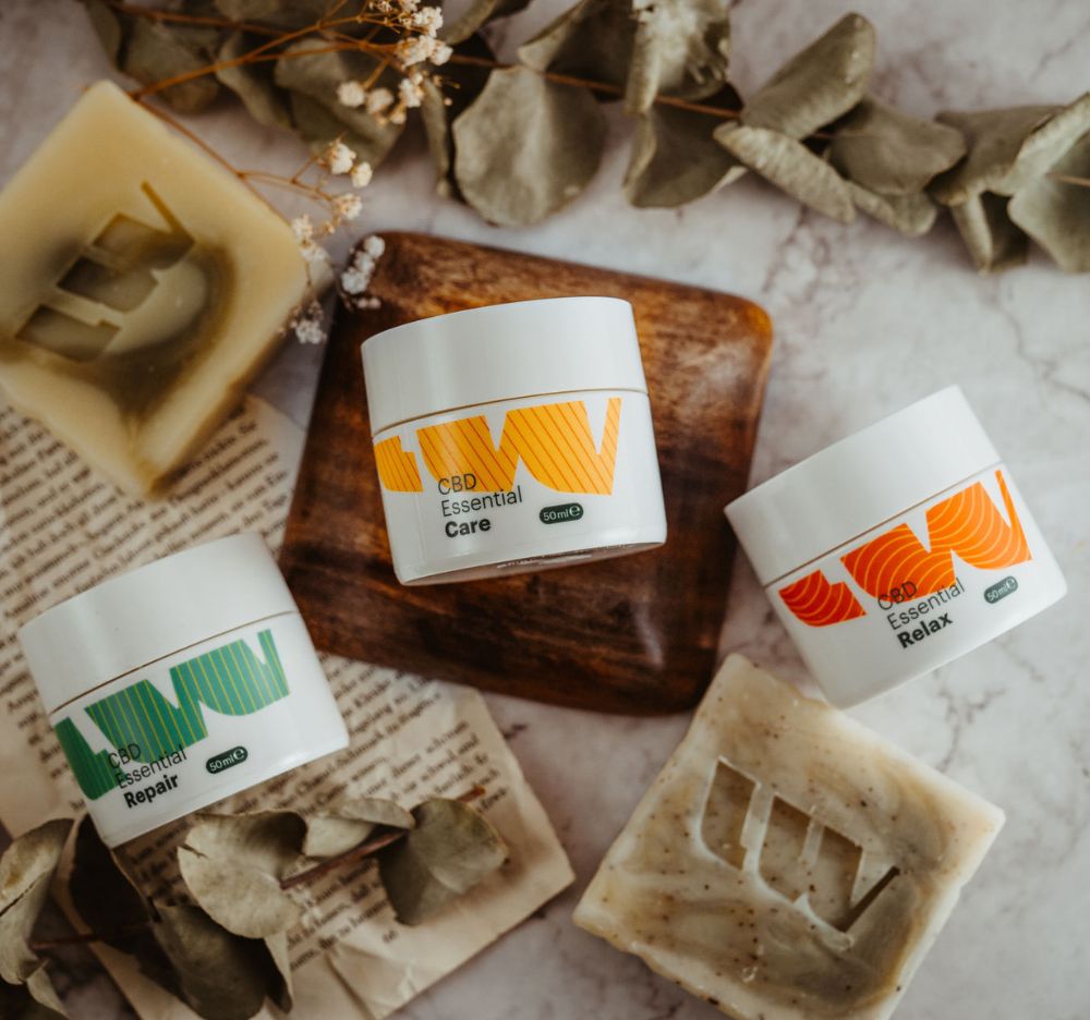 CBD Cremes und Naturseifen