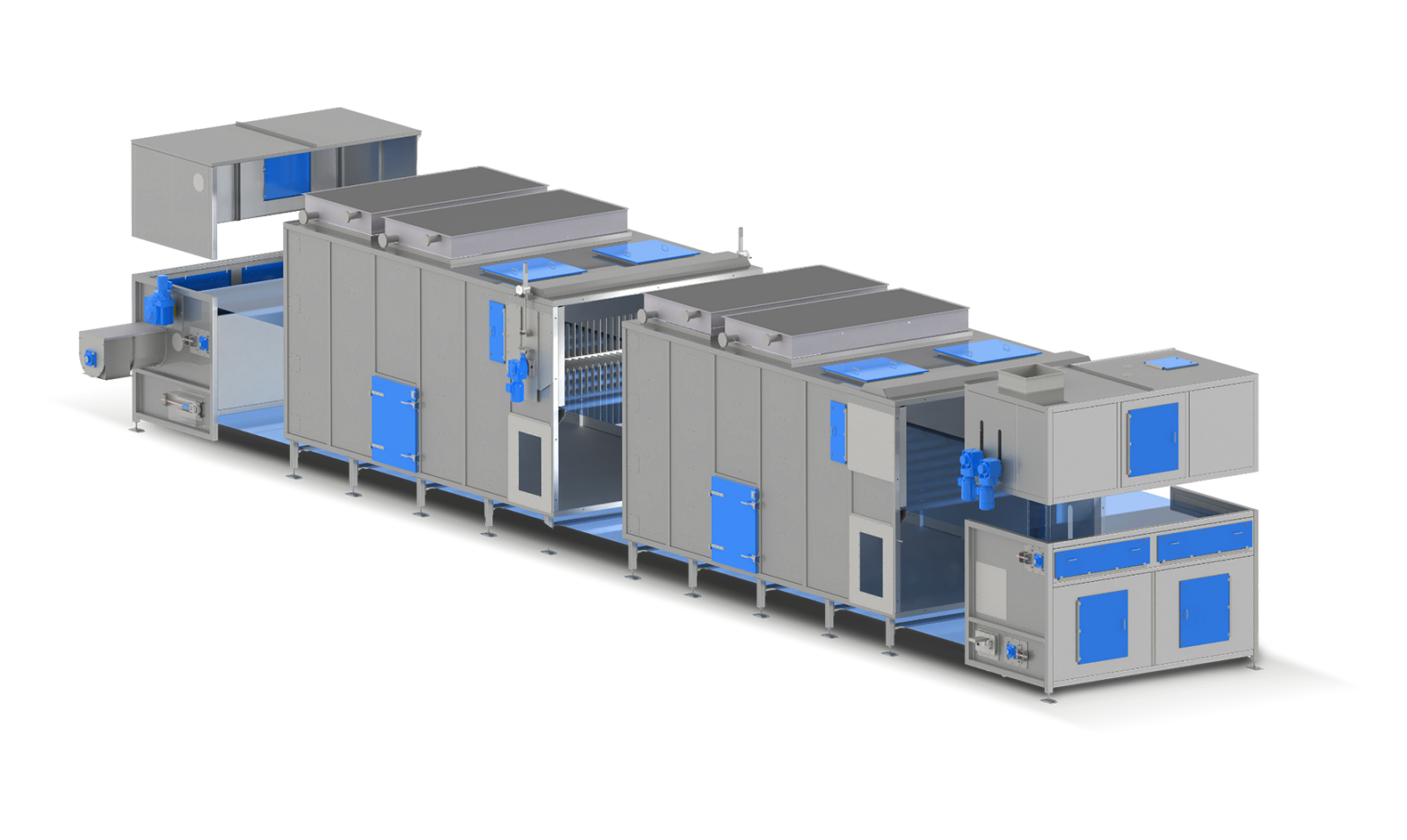 Modularer Bandtrockner