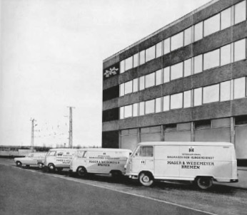 1965 – Firmengelände in Bremen-Hemelingen