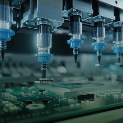 Lochner Elektronik – Fertigung