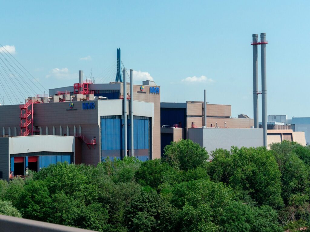 Fördertechnik in der Müllverbrennungsanlage