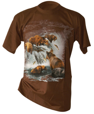Fishing Bears T-Shirt