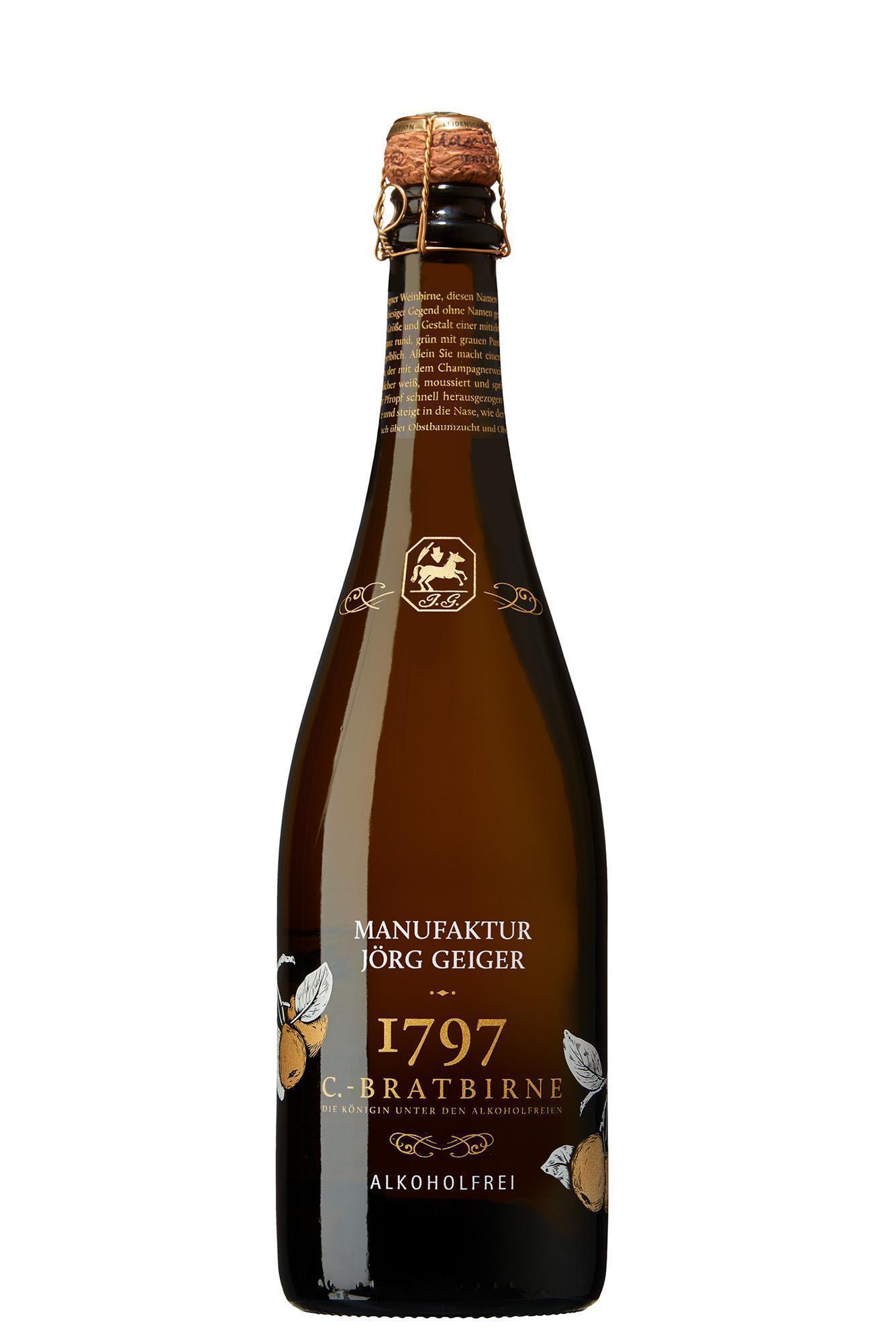 C-Bratbirne Birnenschaumwein alkoholfrei
