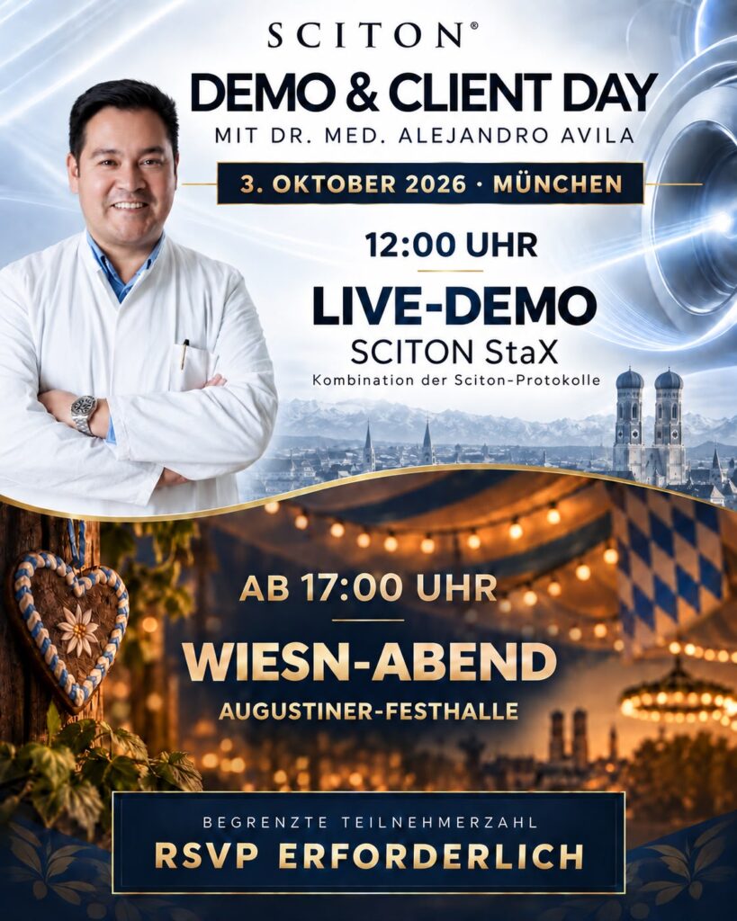 Sciton Demo & Client Day in München